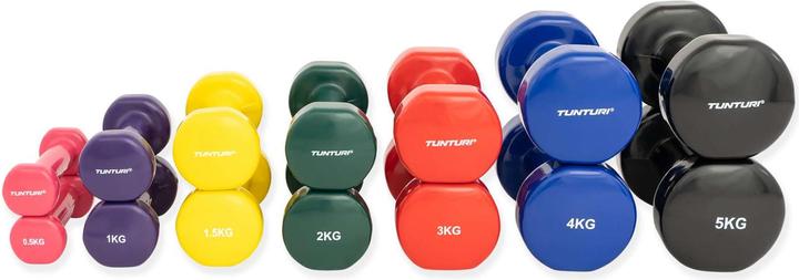 Immagine prodotto Tunturi Vinyl Kurzhanteln (2 x 3 kg)