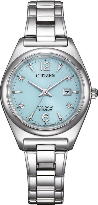 Citizen EW2601-81M Eco-Drive Titanium Damenuhr 29mm 10ATM (Analoguhr, 29 mm)