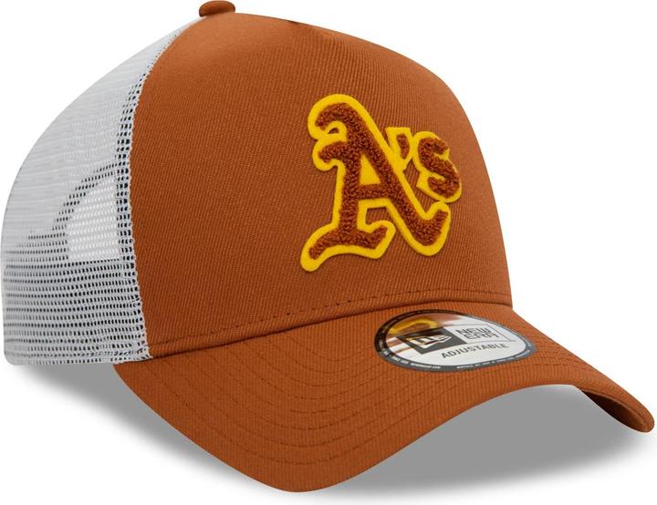 Actual product image New Era Aframe Trucker Boucle Oakland Athletics (One size)