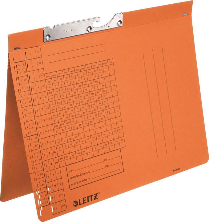 Produktbild Leitz Pendelhefter, A4, Amtsheftung, orange, 250 g-qm (A4, 1 x)