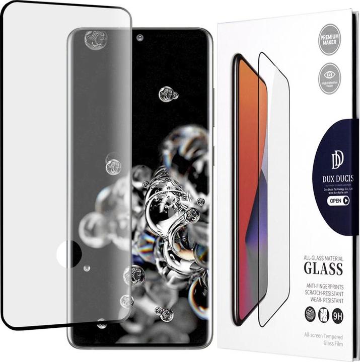 Produktbild Dux Ducis - Tempered Glass - Samsung Galaxy S20 Ultra 4G / S20 Ultra 5G - Black (1 Stück, Samsung Galaxy S20 Ultra 5G, Samsung Galaxy S20 Ultra)