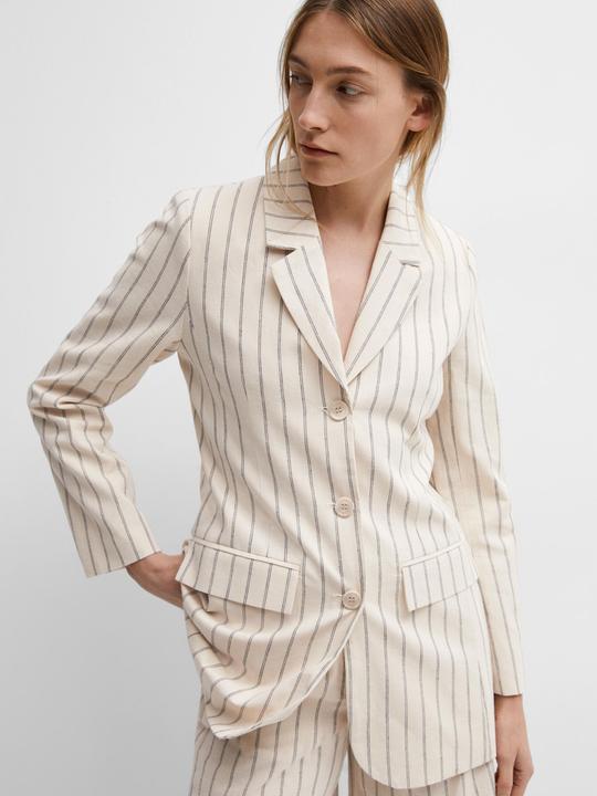 Actual product image Selected Femme Pinstripe Blazer (36)
