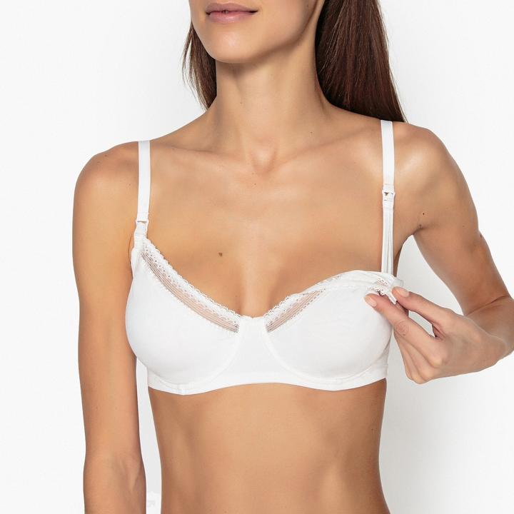 Actual product image La Redoute Collections Microfibre nursing bra (85 B)