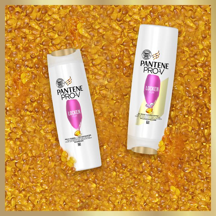 Produktbild Pantene Locken Pur (300 ml, Flüssiges Shampoo)