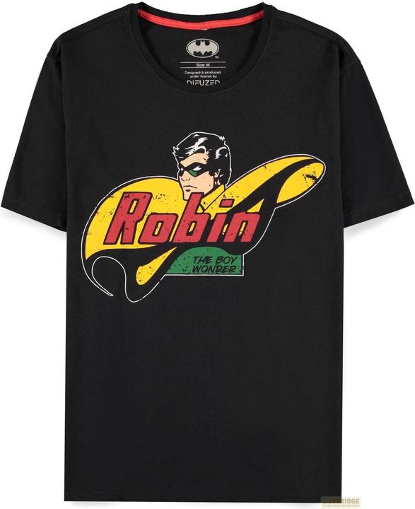 Actual product image Batman Core Robin Graphic Men's Short Sleeved Tshirt (XXL)