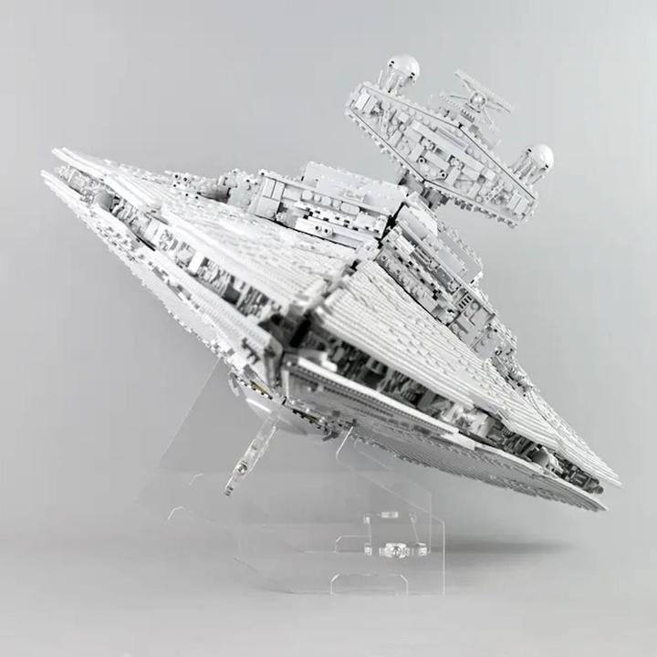 Actual product image iDisplayit Acrylic stand for LEGO® 75252 Star Wars Imperial Star Destroyer
