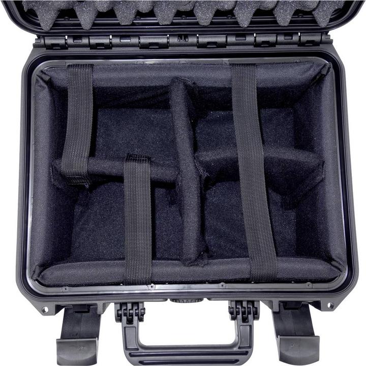 Produktbild Max Products Werkzeugkoffer unbestückt Wasserdichter Koffer mit Kammereinlage (1 Teile)
