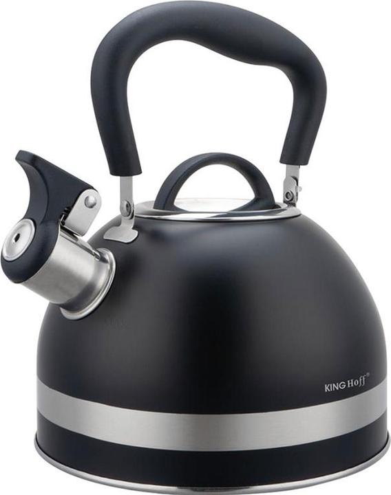 Produktbild Kinghoff Wasserkessel, matt-schwarz, 1,8 l (1.80 l)