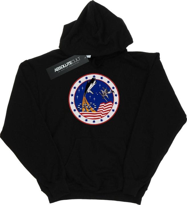 Actual product image Nasa Womens/Ladies Classic Rocket 76 Hoodie (XXL)