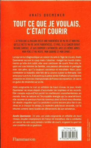 Image du produit Tout ce que je voulais, c'était courir (Français, Quemers Anaïs, 2024)