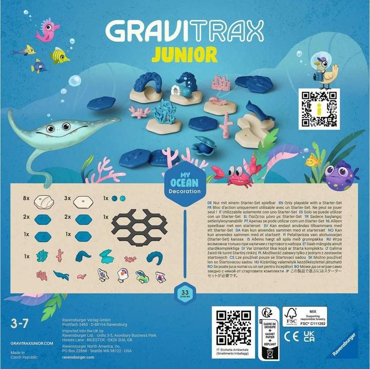 Actual product image Ravensburger GraviTrax Junior Extension Ocean