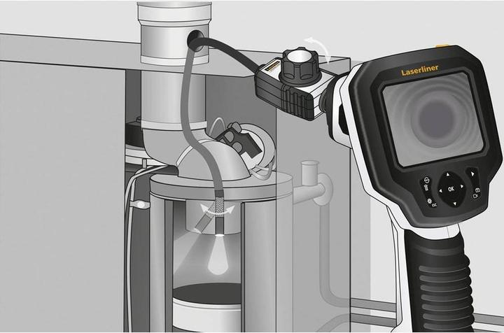 Produktbild Laserliner Endoskopkamera ArcView Camera Ø 9 mm, 1 m