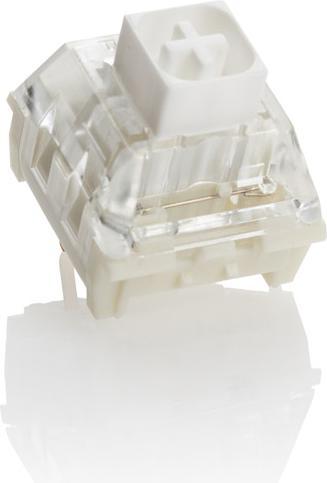 Produktbild Ducky Kailh Box White Switches, mechanisch, 3-Pin, clicky, MX-Stem, 45g - 110 Stück