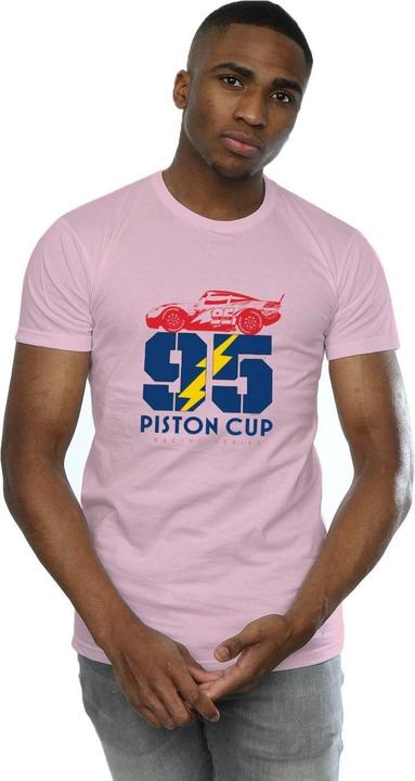 Actual product image Disney Mens Cars Piston Cup 95 T-Shirt (XL)