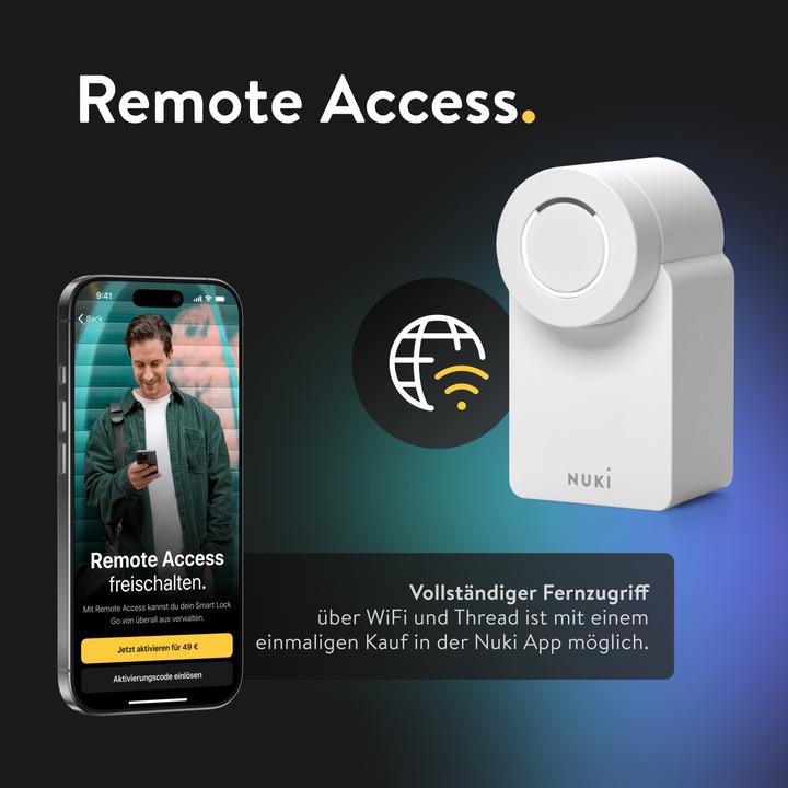 Produktbild Nuki Smart Lock Go CH-Zylinder (5th Gen) (Smartphone)