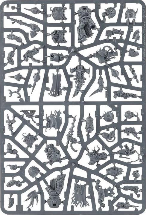 Immagine prodotto Games Workshop Warhammer 40k - Death Guard Plague Marines (Materiale sintetico)