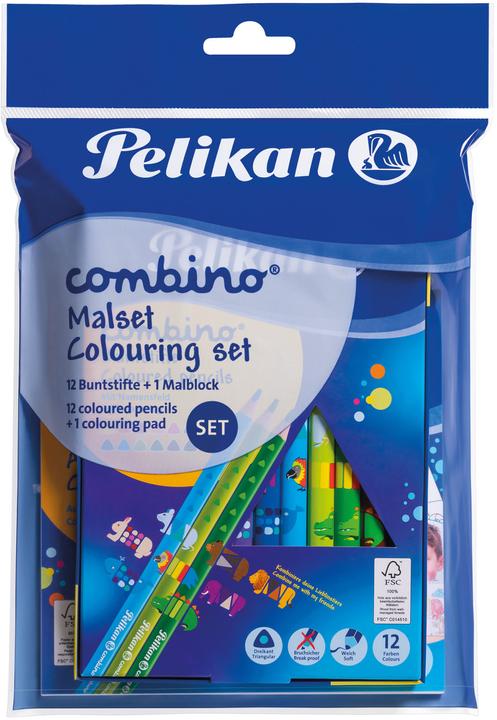 Immagine prodotto Pelikan Set da colorare Combino 812726 2 pezzi (12 colori, 12 x)