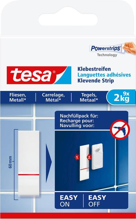 Tegellijmstroken