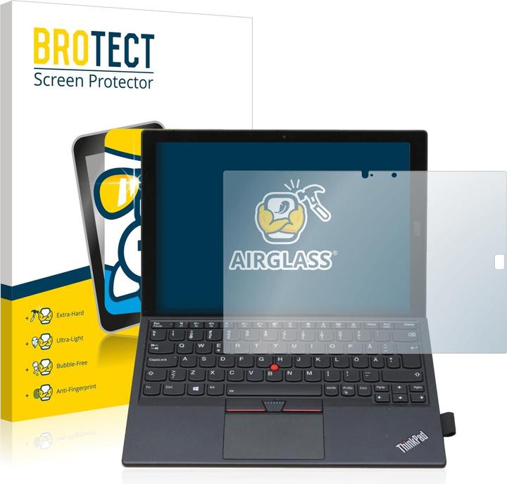 Actual product image BROTECT AirGlass Glass (1 Piece, ThinkPad X1)
