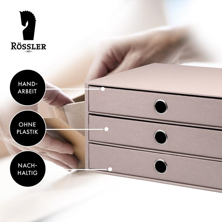 Immagine prodotto Rössler Cassettiera S.O.H.O. A4 Rosa antico (A4)