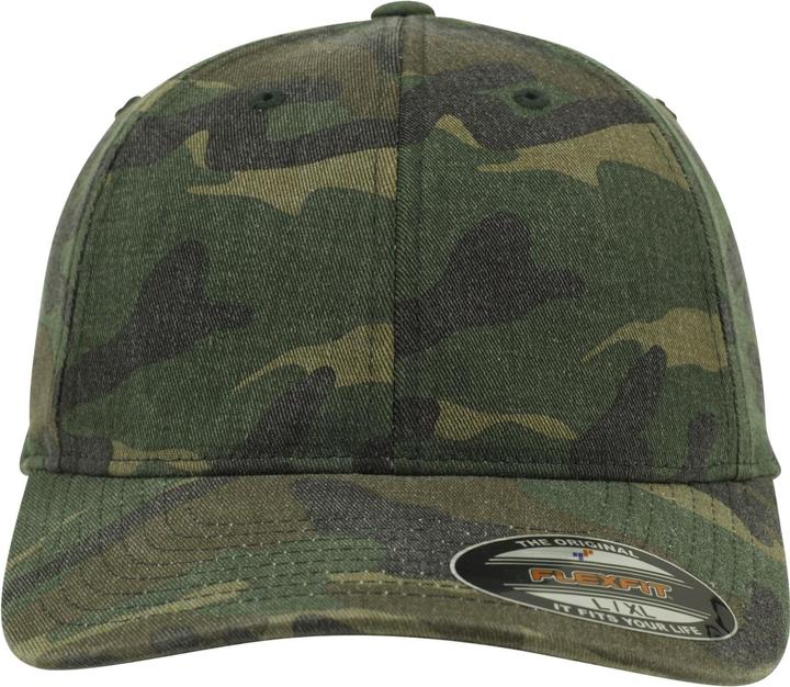 Actual product image Flexfit Garment Washed Camo (S, M)