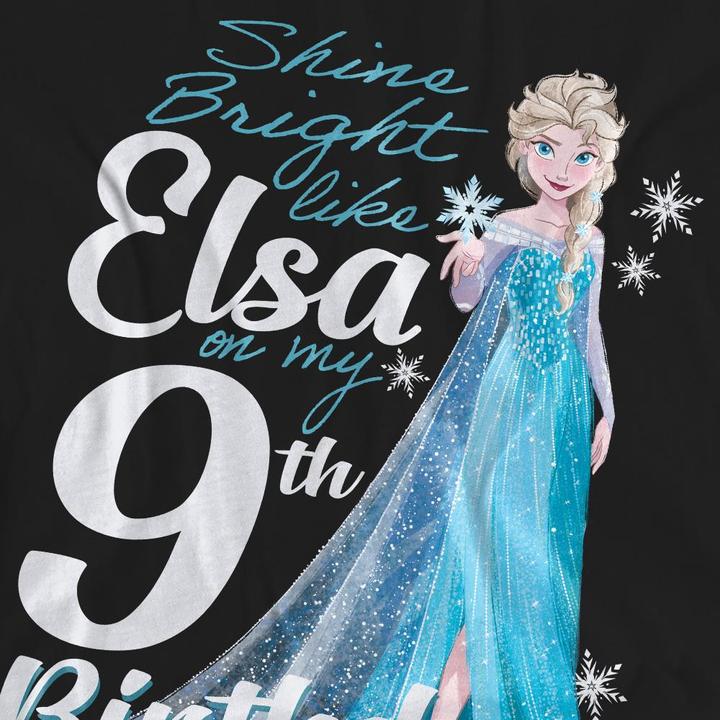 Immagine prodotto Disney Frozen Bright Like Elsa Maglietta Nono Compleanno Adulto Unisex (XXL)
