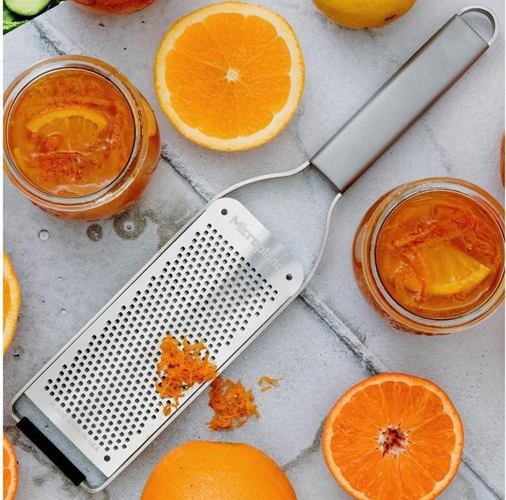 Actual product image Microplane Grater silver coloured