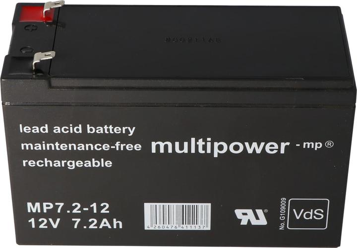 Actual product image Multipower Battery alarm system Abus Terxon SX AZ4000 7.2-12 PB, VDS approval (1 pcs., Device specific, 7200 mAh, Rechargeable battery)