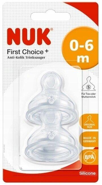Actual product image NUK Teather Fc + On Boot. Size 1 S 2pcs (2 x, from birth)