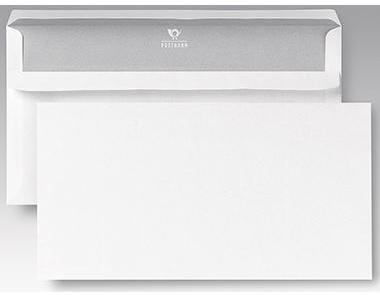 Produktbild Posthorn Briefhüllen Kompakt 125x235mm weiss ohne Fenster selbstklebend (1000 x)