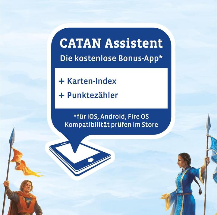 Produktbild Kosmos Catan- Erweiterung für das Duell- Finstere & Goldene Zeiten (Deutsch)
