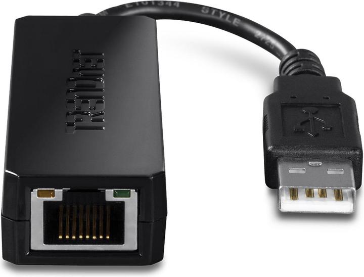 Actual product image Trendnet TU2-ET100, USB to Fast Ethernet Adapter (USB 2.0, RJ45 (1x))