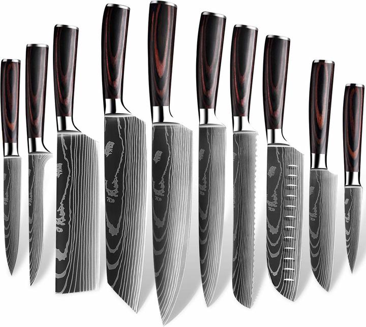 Actual product image Mdhand Kitchen knife set