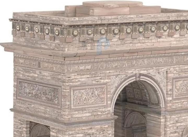 Immagine prodotto Block Cuit. Kit modello 3D in ceramica -Arco di Trionfo Parigi (33 x 27 x 18 cm)