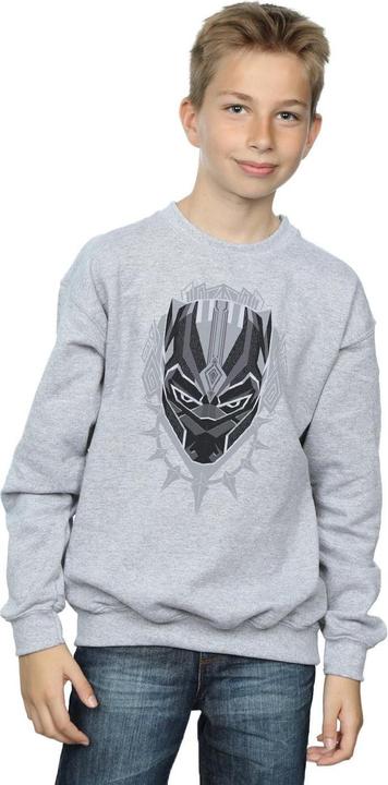 Produktbild Black Panther Head Sweatshirt Jungen (152, 158)