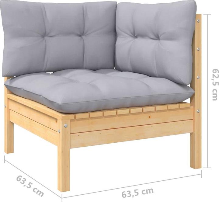 Produktbild VidaXL Garten-Lounge-Set