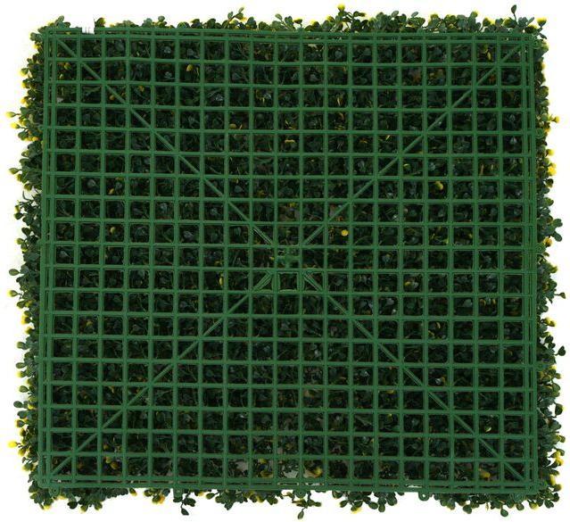 Image du produit Mendler Dalles murales HWC-L78, pare-vue brise-vent pour terrasse/balcon, 4x 50x50cm chaque = 1m² - Bu (49 cm)