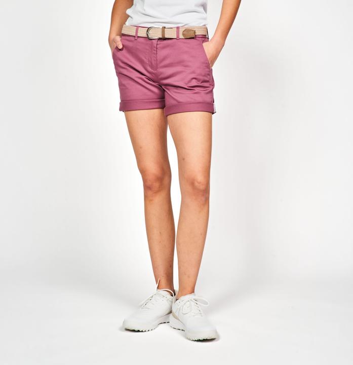 Produktbild Inesis Damen Golf Shorts Baumwolle - MW500 dunkelrosa (34)