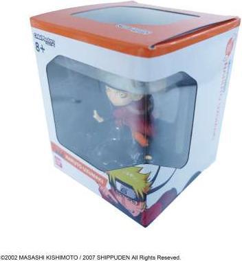 Actual product image Bandai 8 cm Chibi Figure With Naruto Base