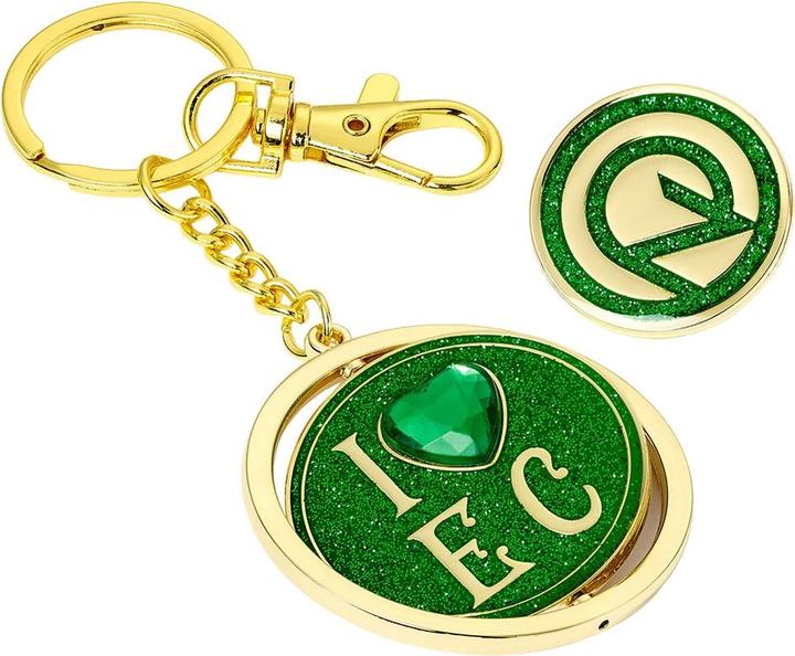 Actual product image Wicked I Love The Emerald City Keyring And Badge Set
