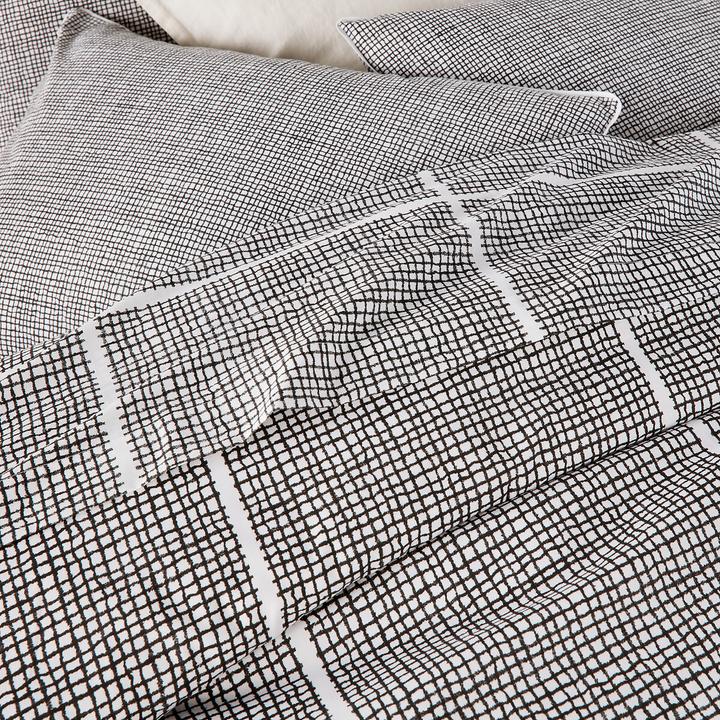 Produktbild La Redoute Interieurs Etamine Carreau (Duvetbezug, 240 x 220 cm)