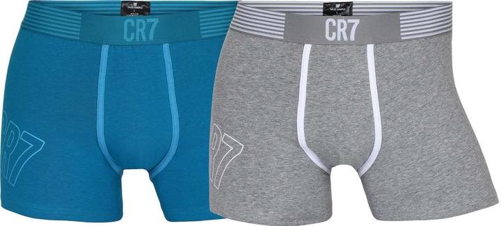 CR7 Mens Trunk Fashion Cotton Stretch 2-Pack