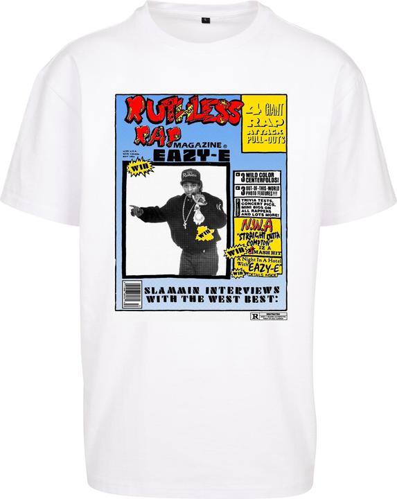 Actual product image Mister Tee Eazy-E RAP Magazine Oversize Tee - 18435 (S)
