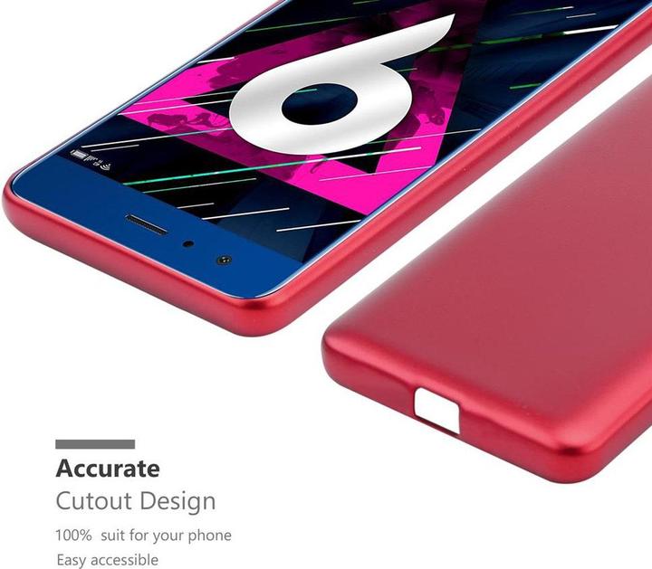 Image du produit Cadorabo Couverture métallique mate TPU (Honor 9)