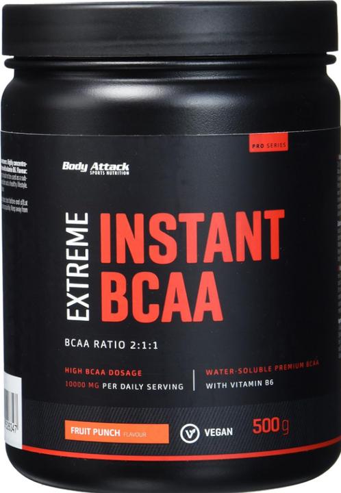 Produktbild Body Attack Extreme Instant BCAA (500g Dose) (1 Stück, Pulver, 500 g)