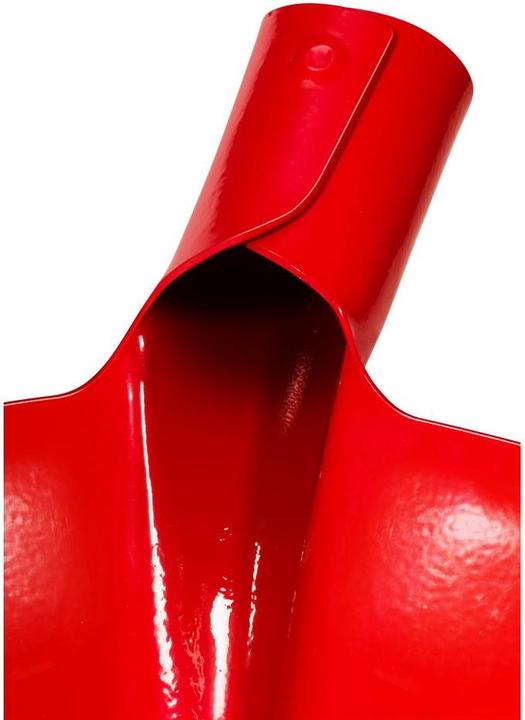 Image du produit Idealspaten Ruhr-Brillant Pelle à sable Holsteiner rouge revêtue par poudre douille 3/4 levée sans manche