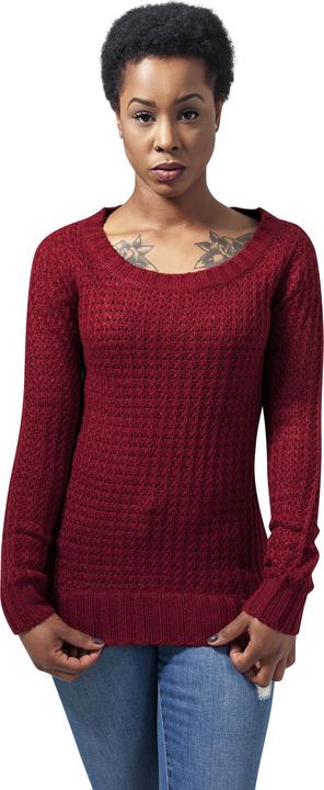 Produktbild Urban Classics Ladies Long Wideneck Sweater (M)