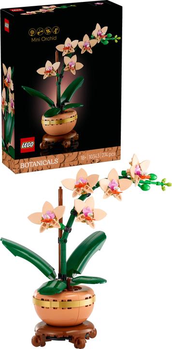 Image du produit LEGO Mini-Orchidee (10343, LEGO Botanical)