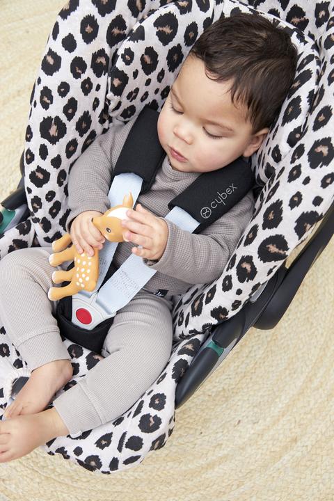 Produktbild Meyco Kindersitzbezug groep 0 Cloud-Z Leopard sand melange
