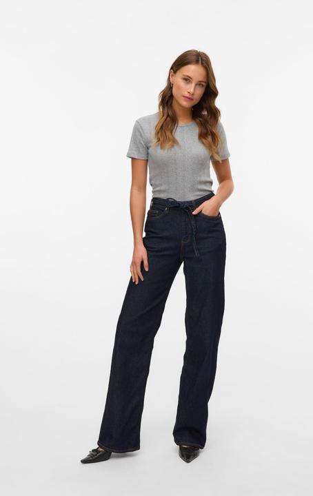Actual product image Vero Moda VMTESSA Hohe Taille Weiter Beinschnitt Jeans Weit geschnitten (W29/L30)